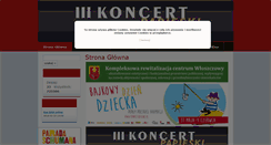 Desktop Screenshot of dkwloszczowa.pl